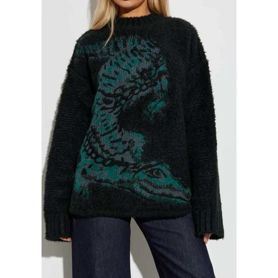 Pull Jacquard Crocodile Runway