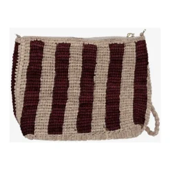 Rafiya Clutch with Logo