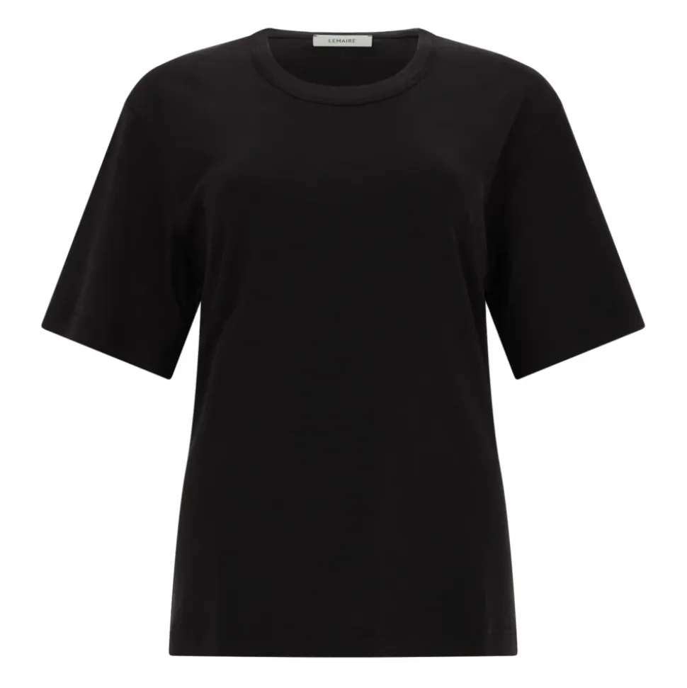 Rib Collar T-Shirt