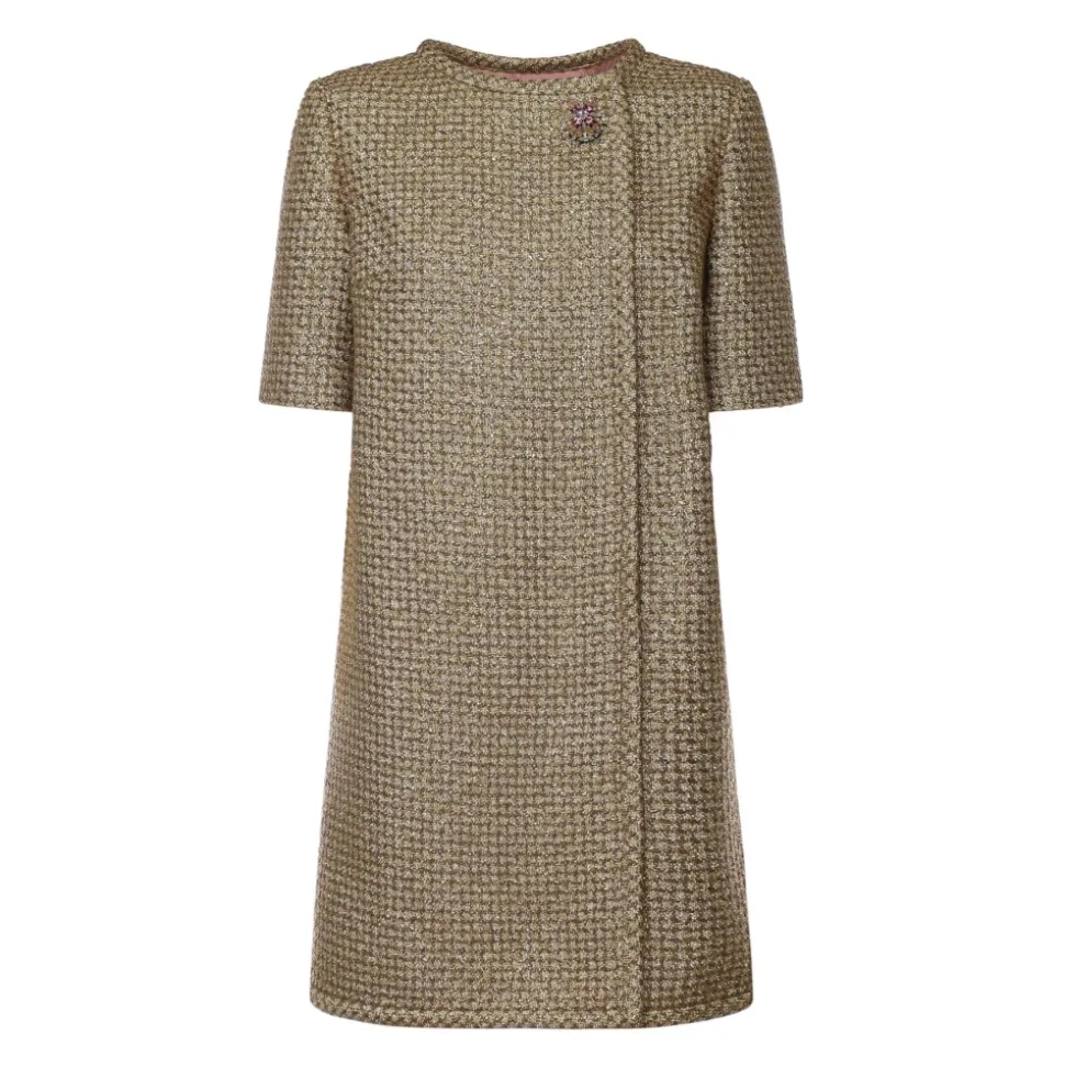 Robe Courte Canestrello Lurex Tweed