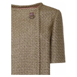 Robe Courte Canestrello Lurex Tweed
