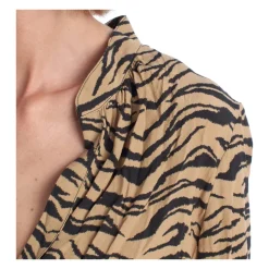 Robe Courte à Imprimé Animal
