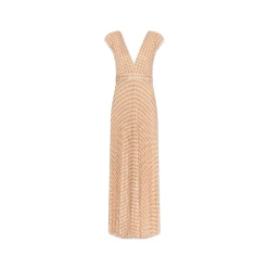 Robe en tulle avec fil Lurex