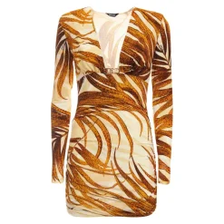 Robe en Viscose Stretch Imprimée