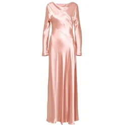 Robe Longue en Satin