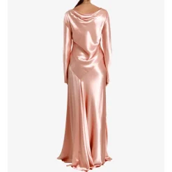 Robe Longue en Satin