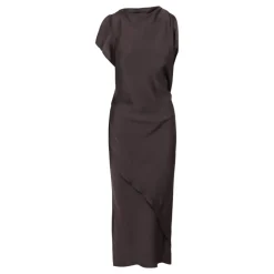 Robe midi asymétrique Kyra