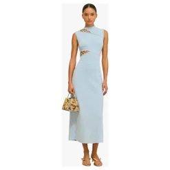 Robe Midi Découpée