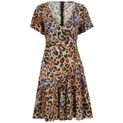 Robe Portefeuille Léo avec Détails Volants