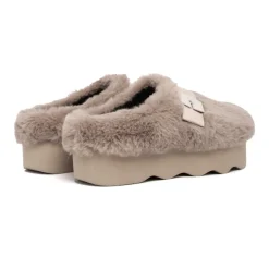 Sabot en pelliccia sintetica