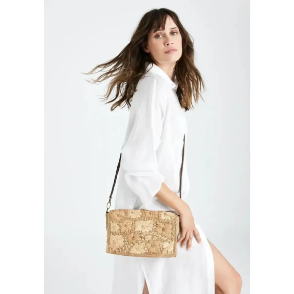 Sac au crochet Ravina avec broderie florale