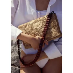 Sac au crochet Ravina avec broderie florale