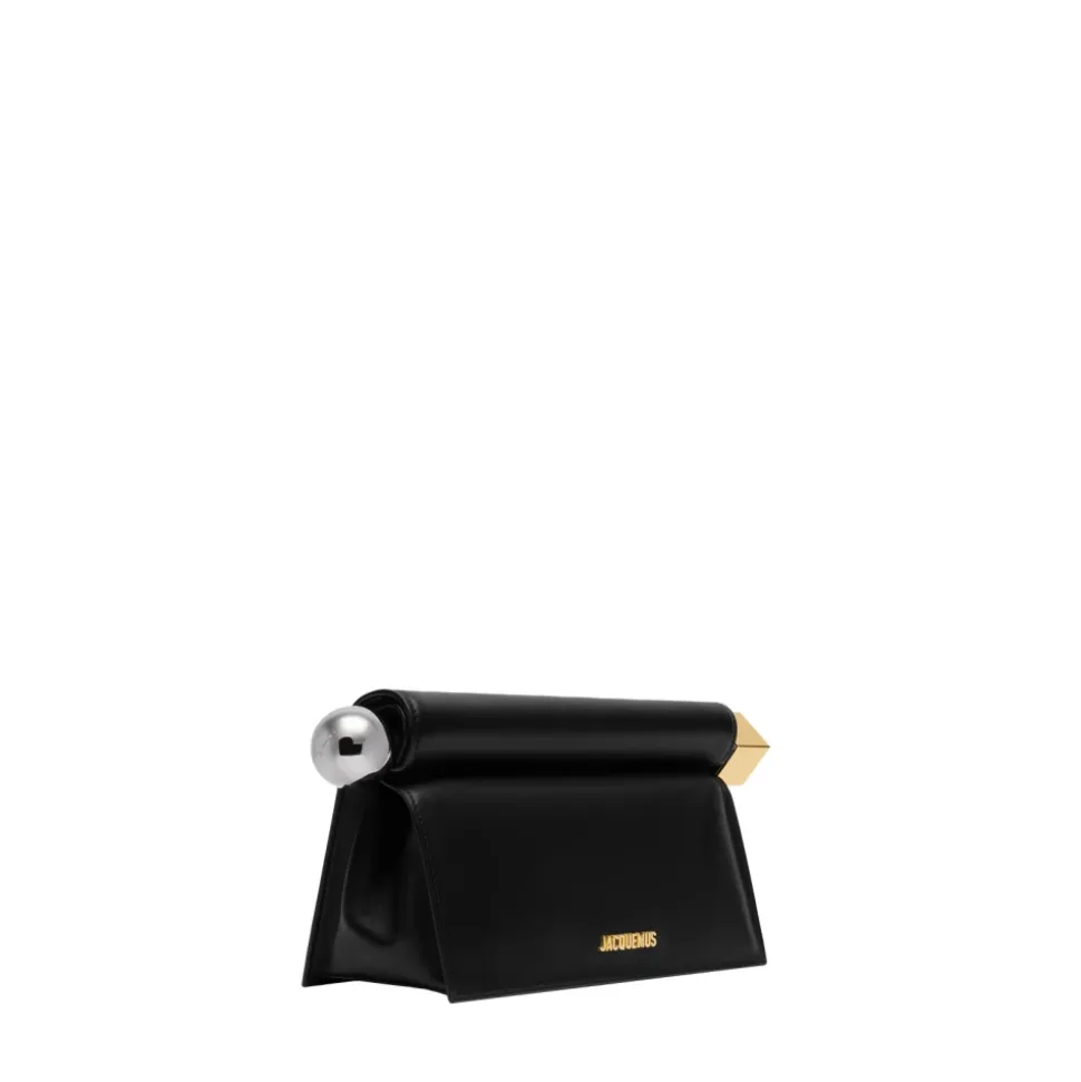 Sac Bandoulière en Cuir Noir