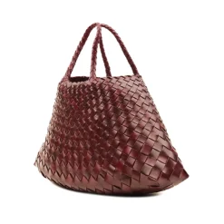 Sac à bandoulière en cuir rouge