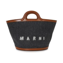Sac à bandoulière gris-marron