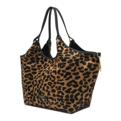 Sac bandoulière imprimé léopard