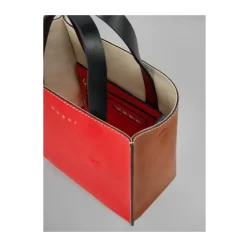 Sac à bandoulière rouge-brun
