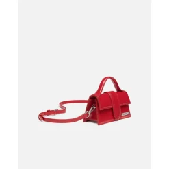 Sac Bébé en Cuir Rouge
