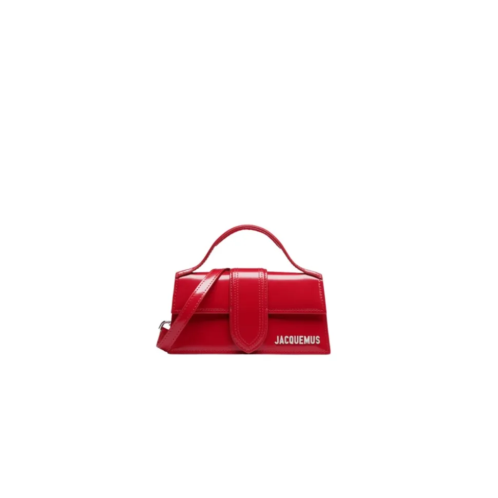 Sac Bébé en Cuir Rouge