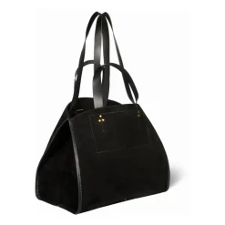 Sac cabas en cuir avec anses