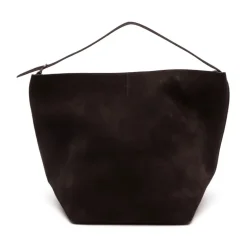 Sac cabas en suède avec ceinture