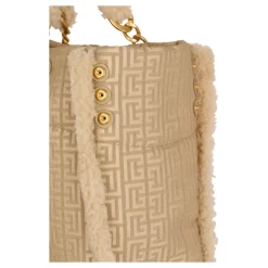 Sac cabas souple 1945 en jacquard et sherling