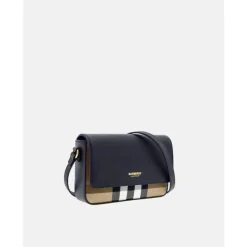 Sac compact House Check en Noir