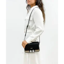 Sac compact House Check en Noir