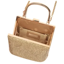 Sac de soirée brillant avec une poignée