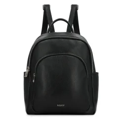 Sac à dos en cuir noir