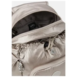 Sac à dos femme en similicuir avec breloque singe
