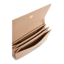 Sac en Cuir Beige avec Chaîne