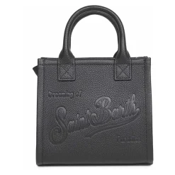 Sac en cuir noir