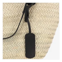 Sac en paille avec logo