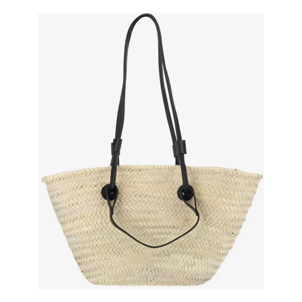 Sac en paille avec logo