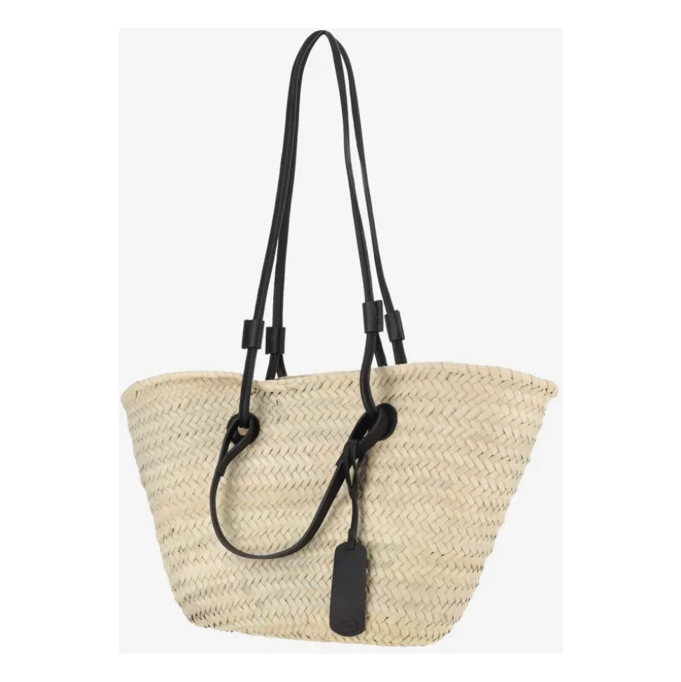 Sac en paille avec logo