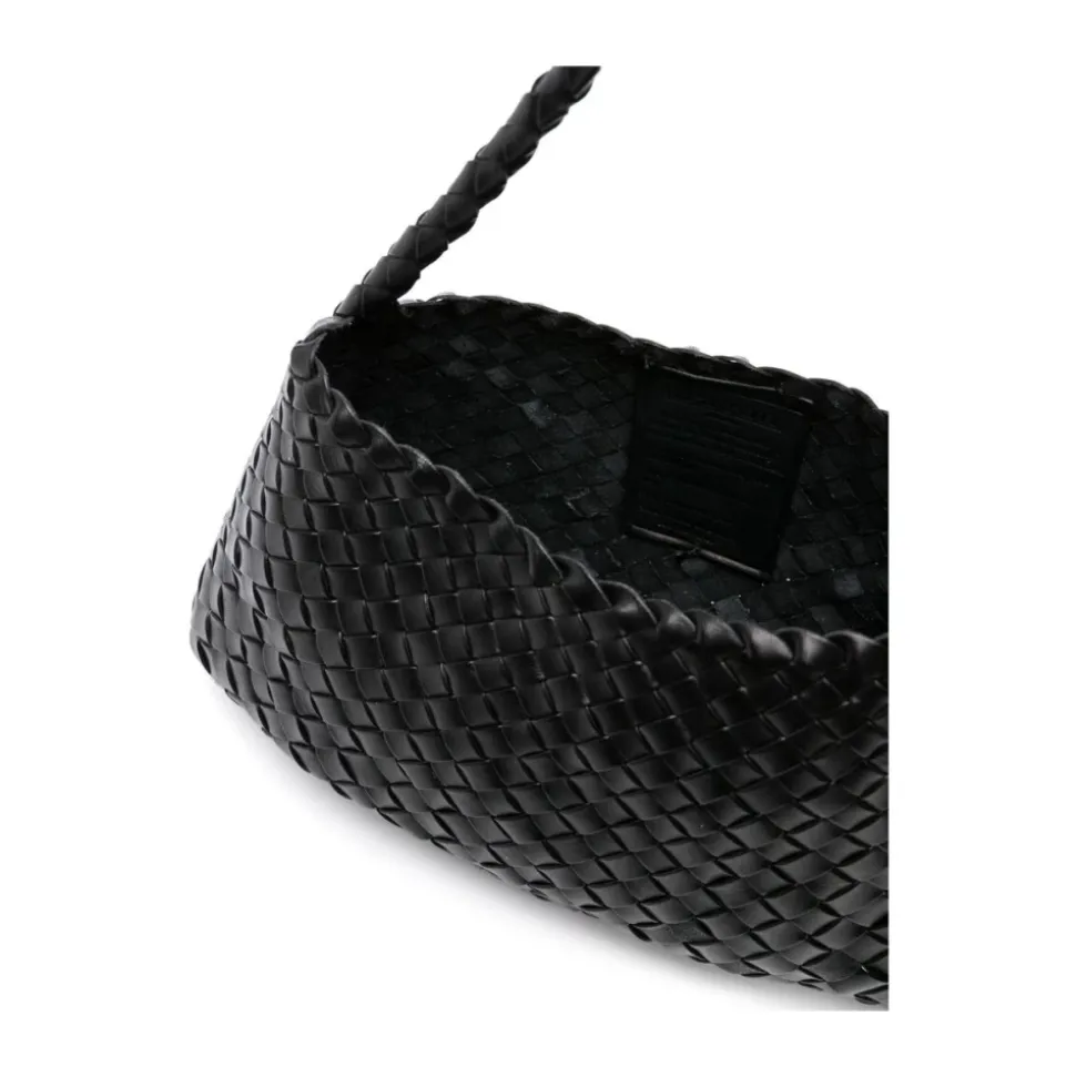 Sac Fourre-Tout en Cuir Tressé