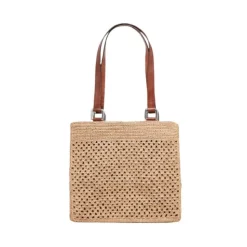 Sac Irina Fait Main au Crochet en Raffia