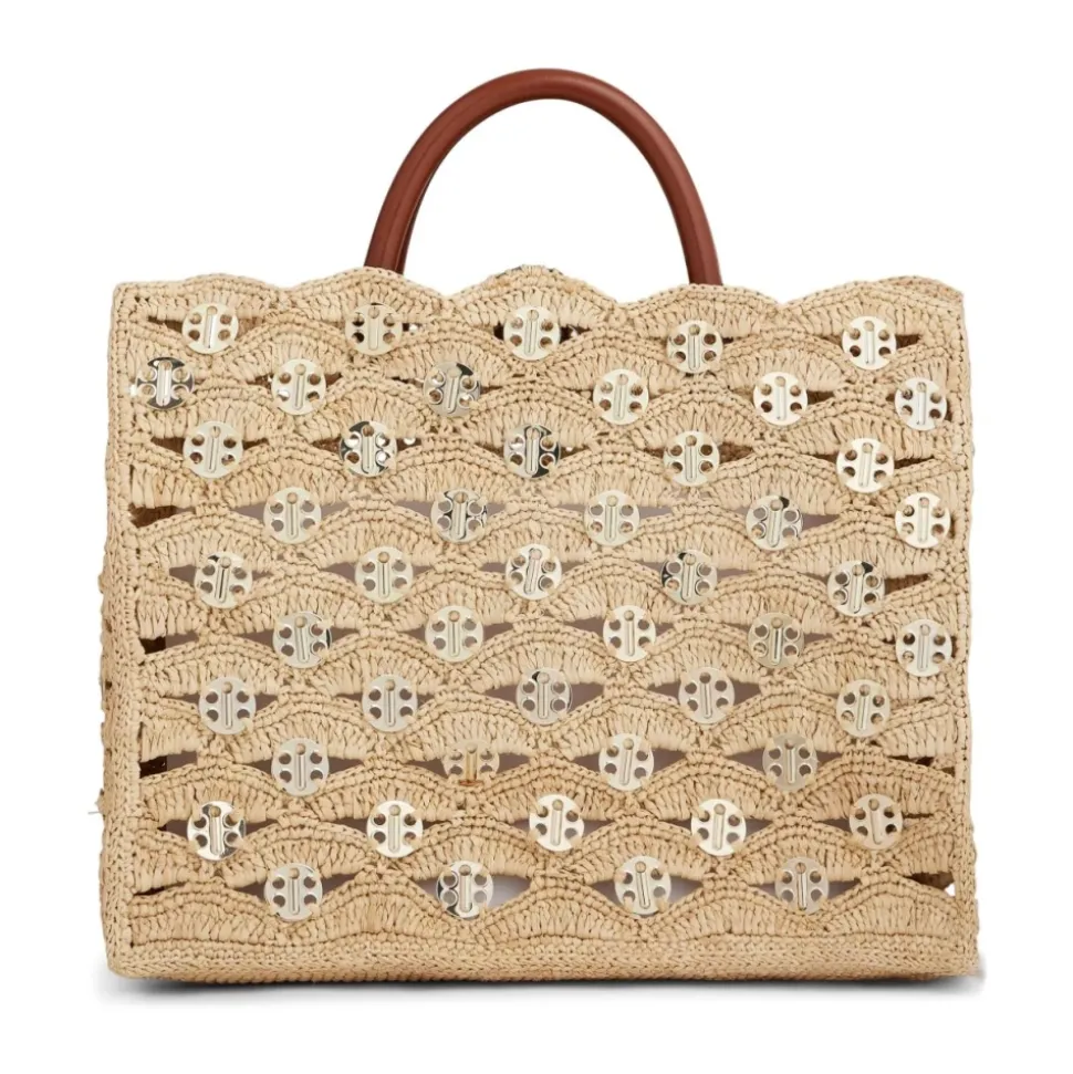 Sac à main en raphia