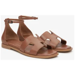 Sandales en cuir