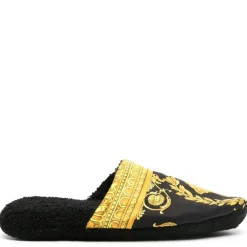 Sandales Noires pour la Maison