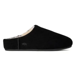 Sandales Slip-On en daim noir imperméables