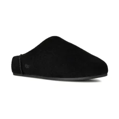 Sandales Slip-On en daim noir imperméables