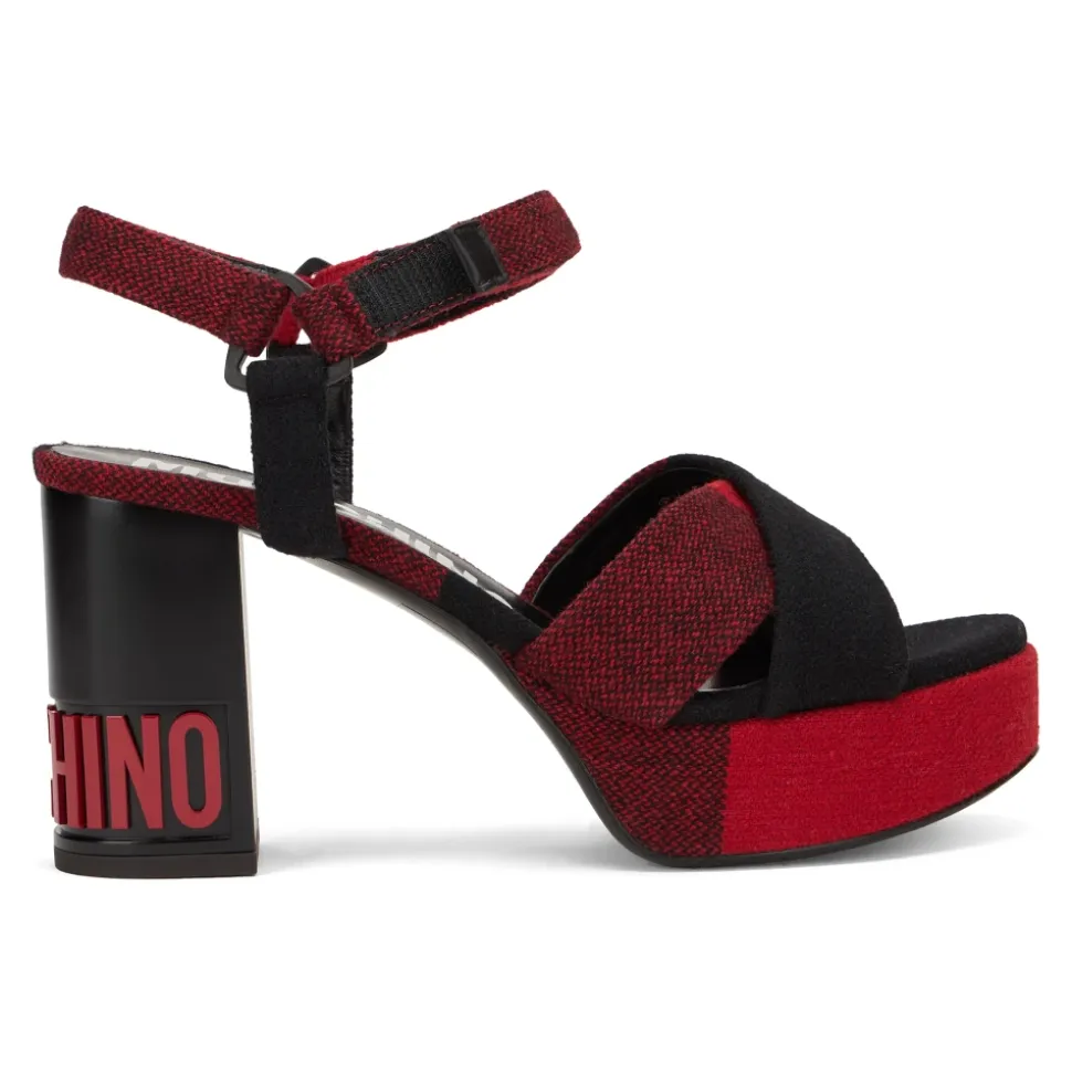 Sandales à talons hauts avec plateforme