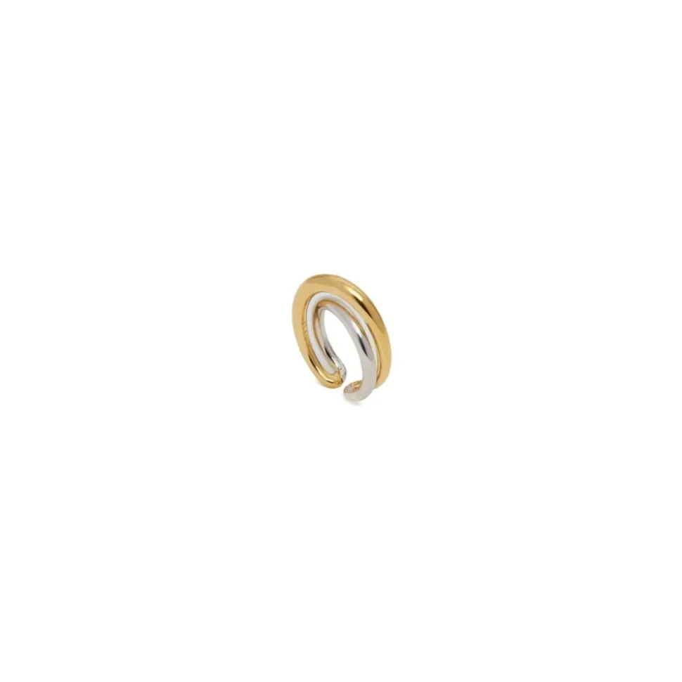 Sculptural Intertwined Open Ring