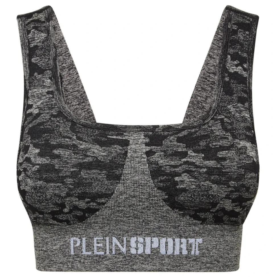 Seamless Crossed Straps Sport Bra