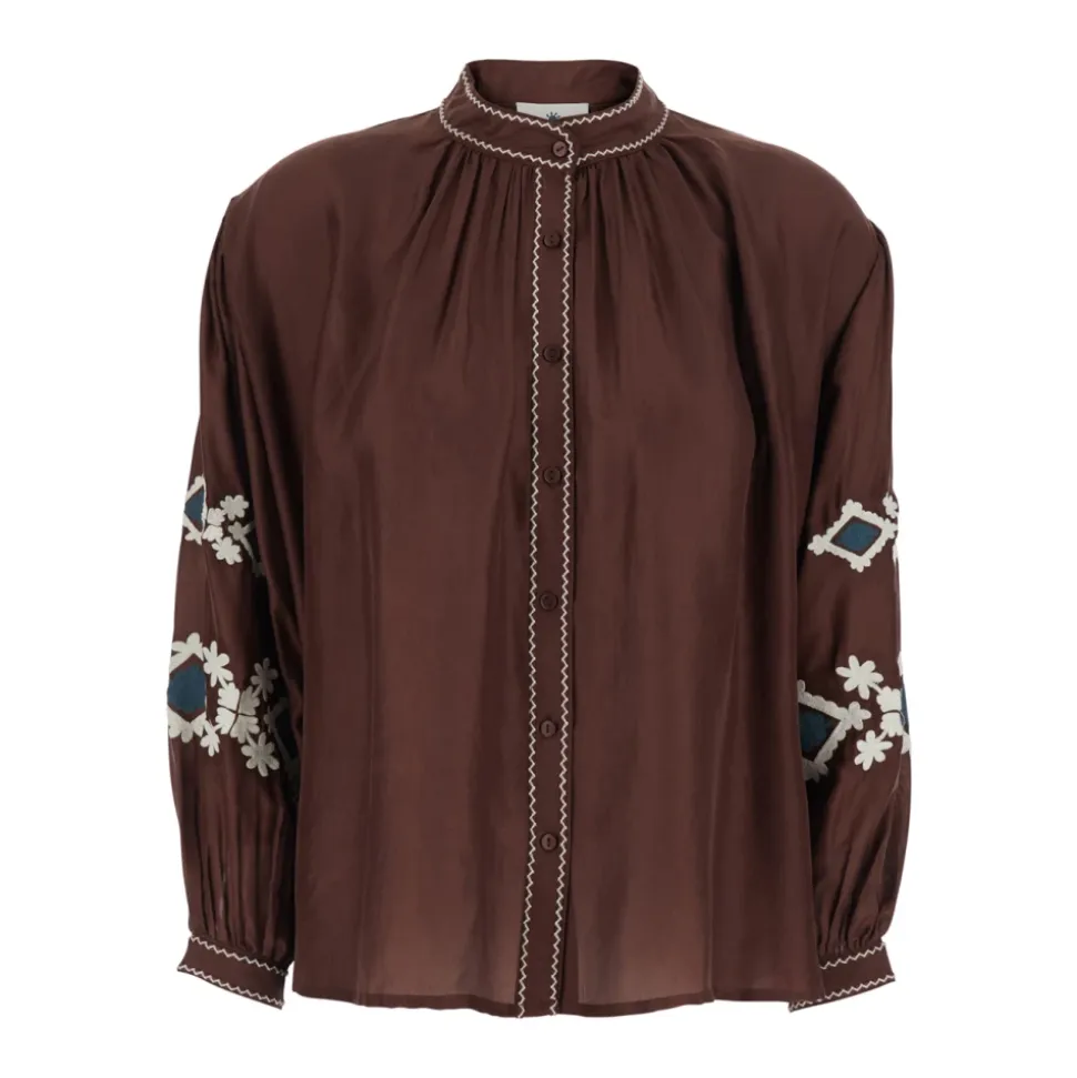 Silk Flower Byblos Ava Top