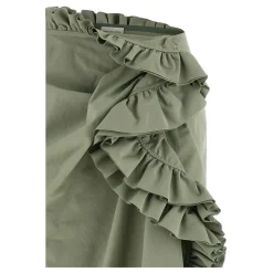Sina Cotton Midi Skirt