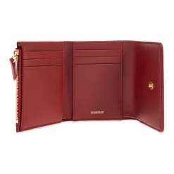 Small Check Folding Wallet