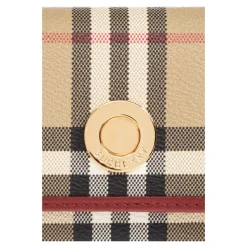 Small Check Folding Wallet